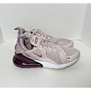 Nike Air Max 270 Barely Rose-White Women's Sneakers Size 12